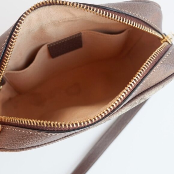 Authentic Preowned Gucci Brown GG Canvas Mini Ophidia Crossbody Bag - Picture 10 of 16